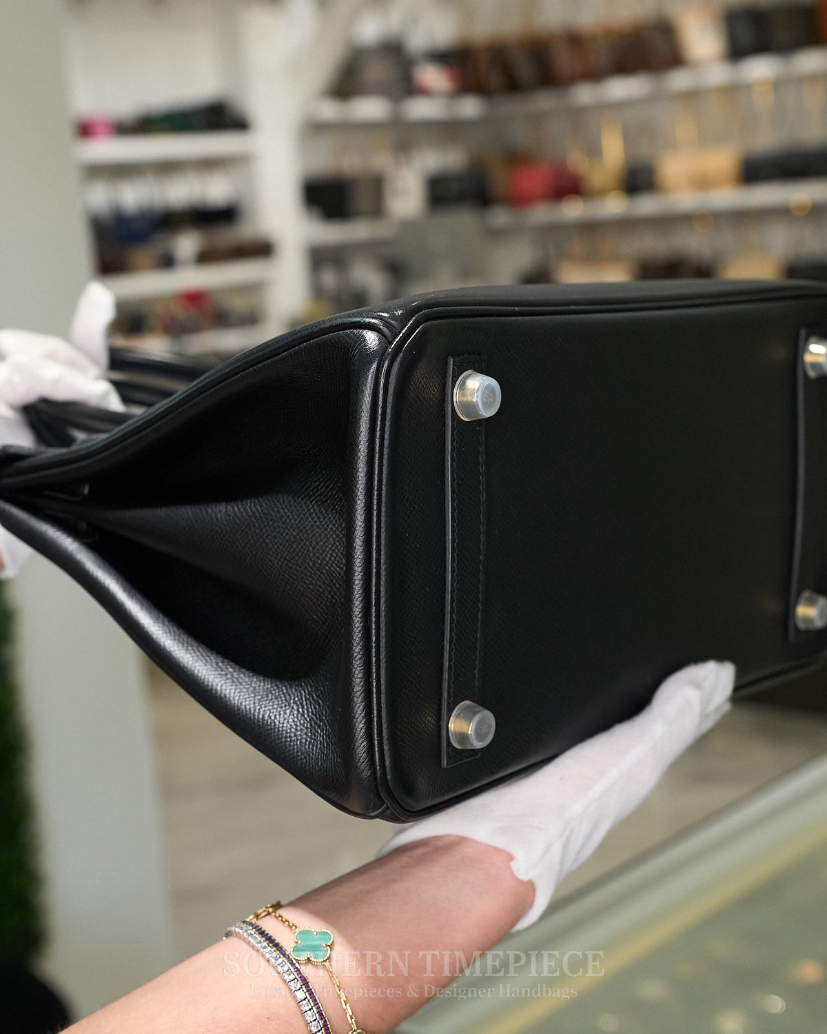 Hermès Birkin 30 - Noir Epsom Leather & Gold Hardware (2017)