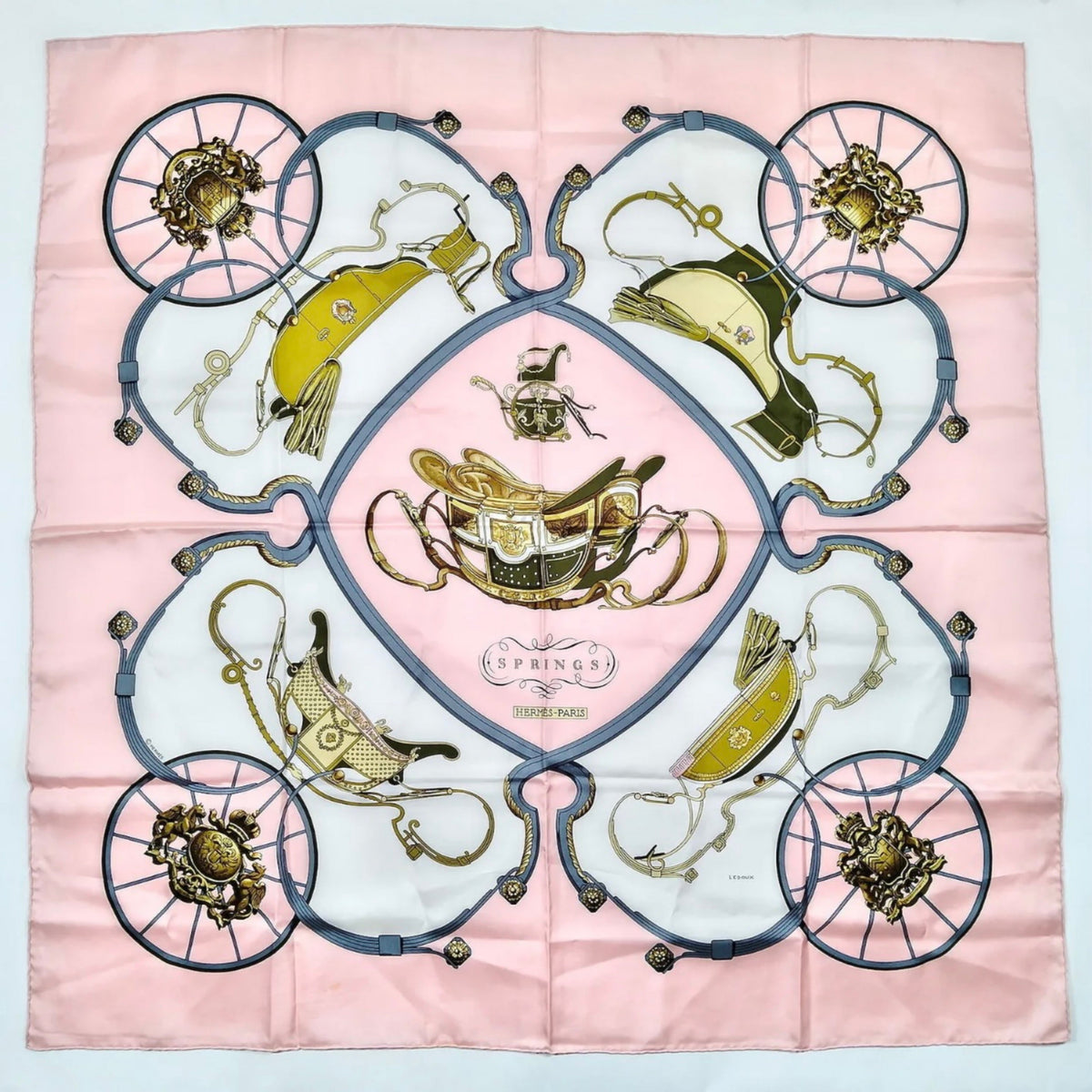Hermès Silk Scarf Carre 90 - 100% Silk (6679561)