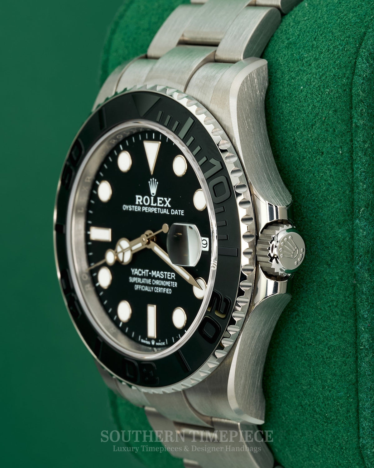 Brand New 2026 42mm Rolex Yacht-Master in Titanium with Matte Black Bezel and Dial on Oyster (Ref: 226627)(Year: 2026)(Box & Papers)