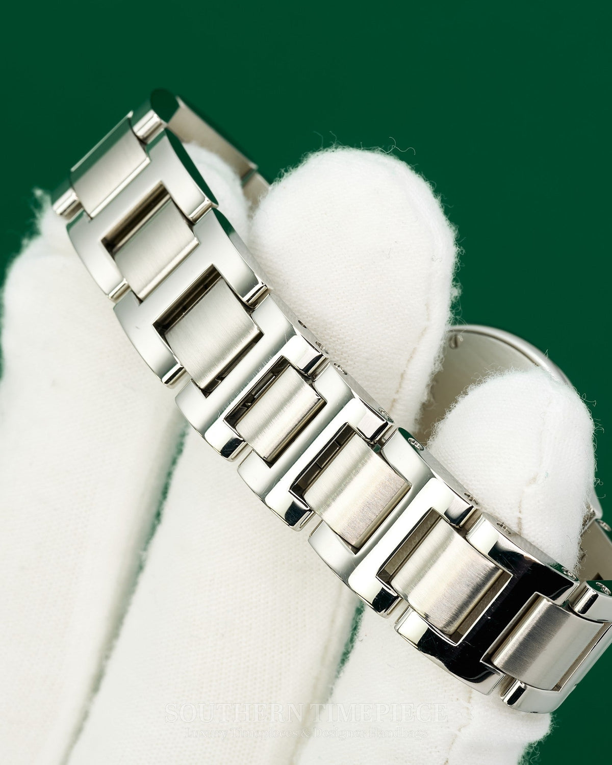 28mm Cartier Ballon Bleu Small in Stainless Steel with Custom Diamonds (Ref: W69010Z4)(Year: 2000's-2010's)