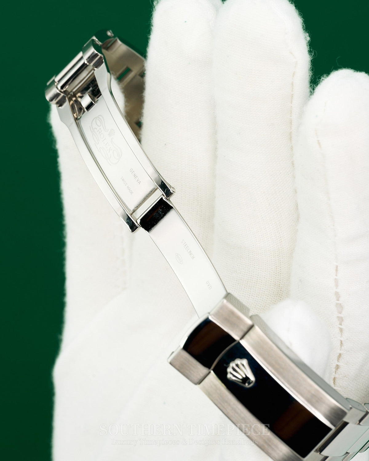 40mm Rolex Milgauss "Who Cares I'm Already Late" featuring a Custom Dial and Hands (Ref: 116400)(Year: 2009)