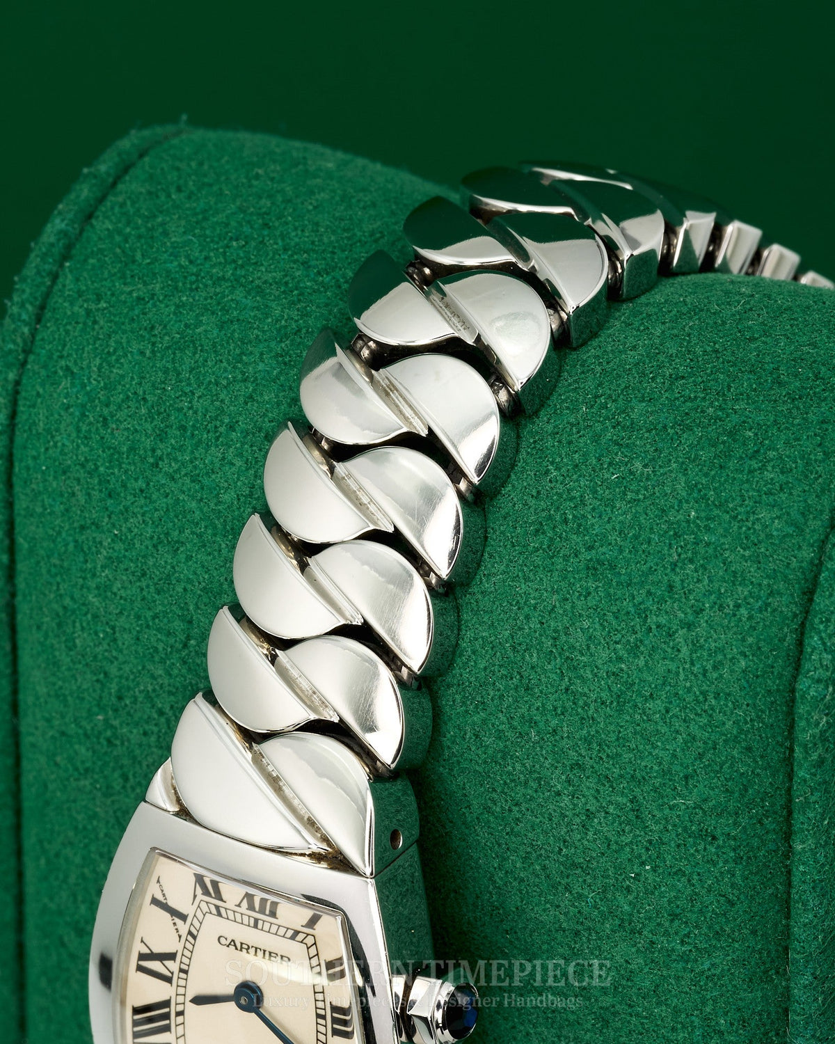 25mm Cartier La Dona Small in Stainless Steel with Silver Roman Dial (Ref: W660012I)(Watch Only)