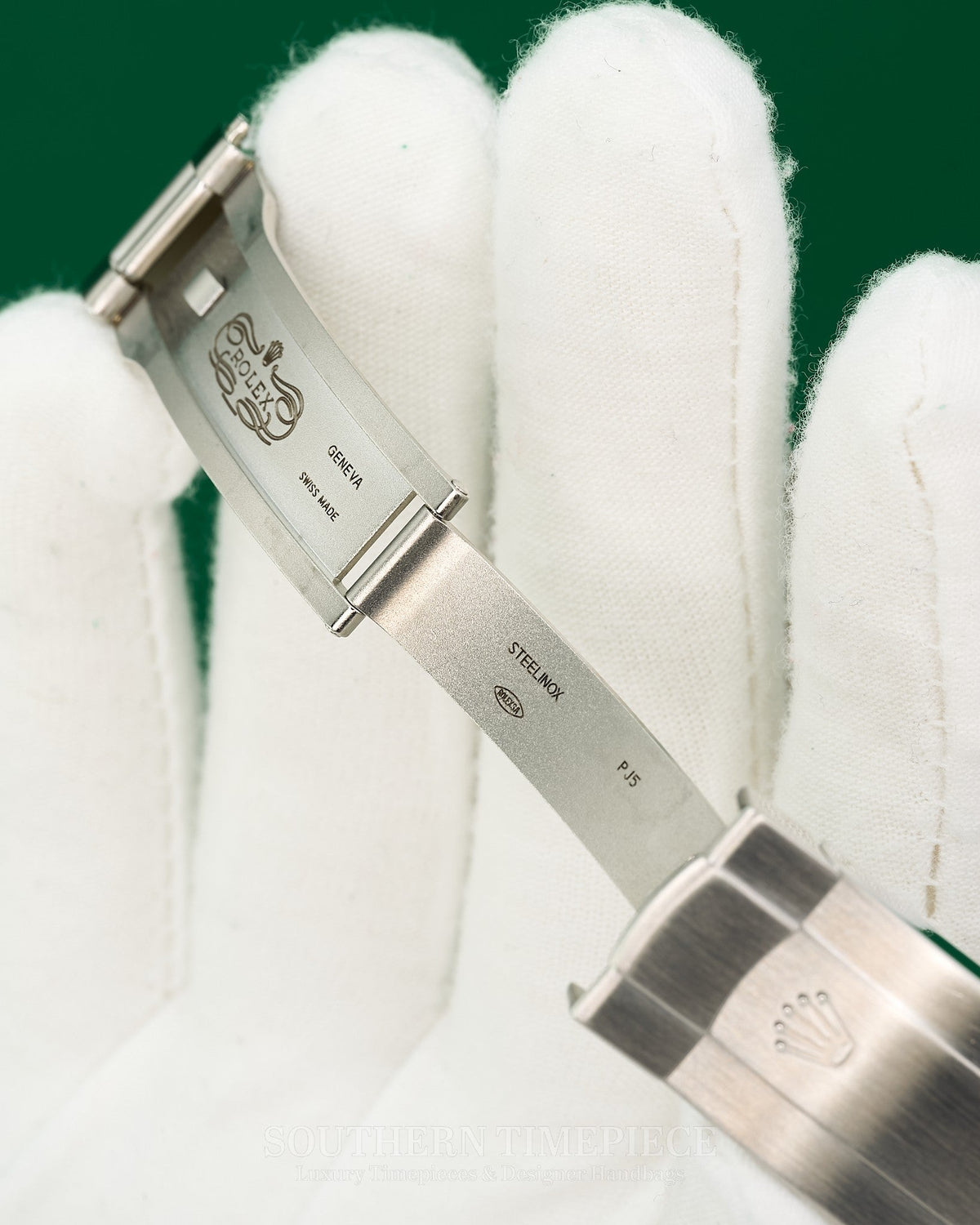 36mm Rolex Oyster Perpetual with a Custom Tiffany Blue Diamond Dial and Diamond Bezel on Oyster (Ref: 116000)(Year: 2008)