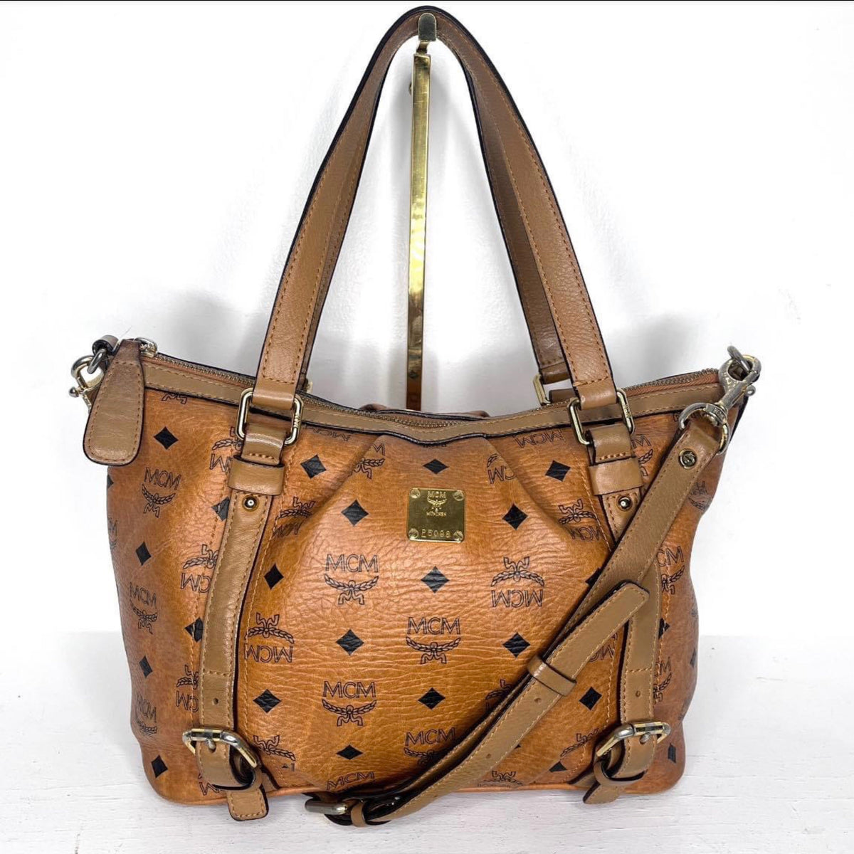 MCM Two- Way Shoulder Bag - Monogram Visetos