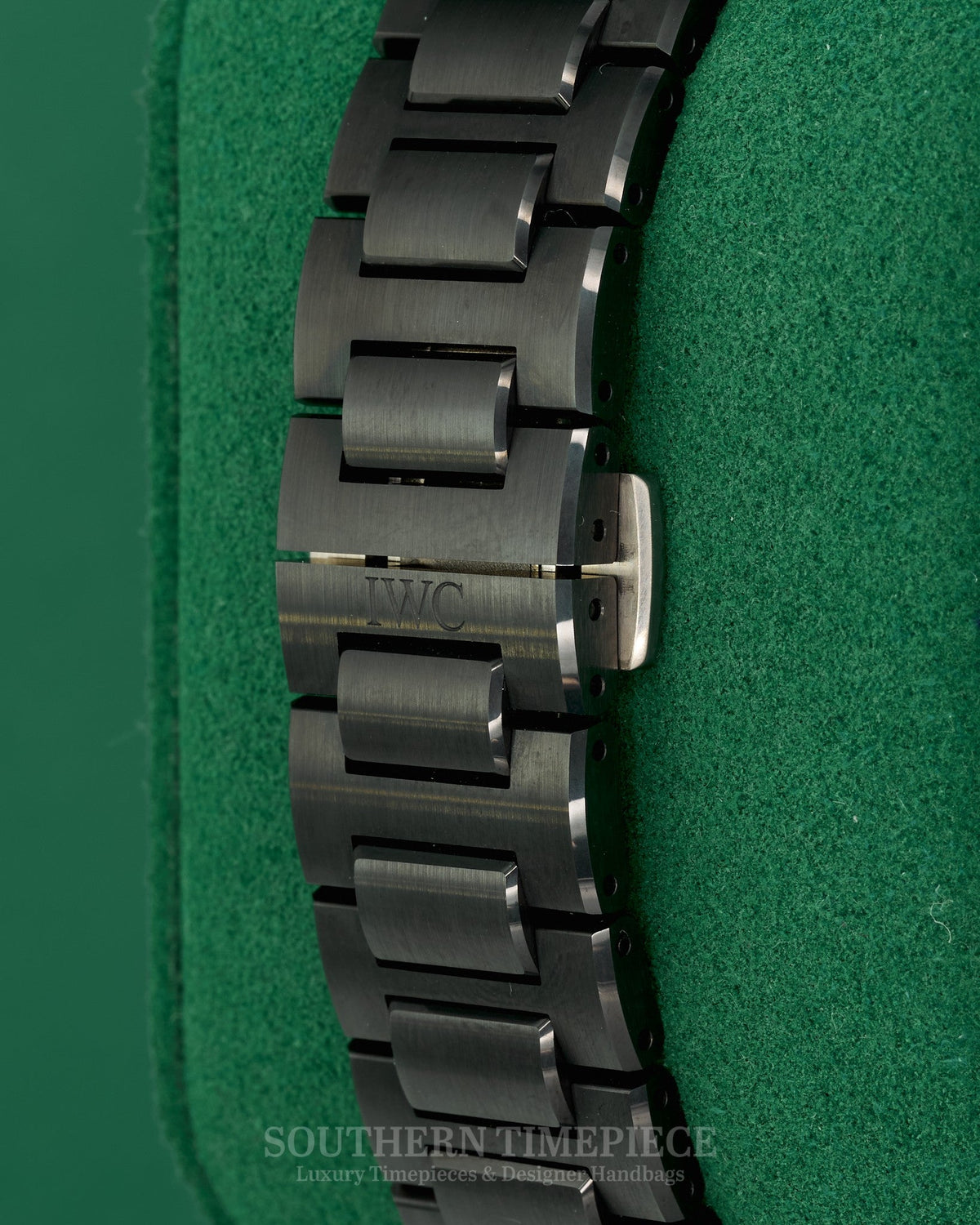 42mm IWC Ingenieur Automatic in Black Ceramic with Black Dial (Ref: IW338903)(Year: 2025)(Box & Papers)