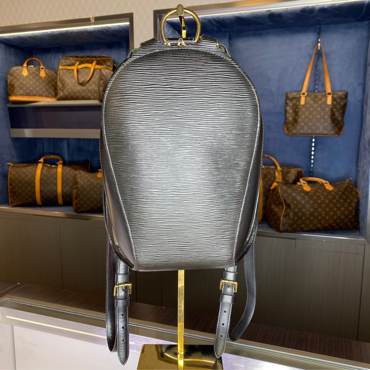Louis Vuitton Mabillion Backpack - Black Epi Leather