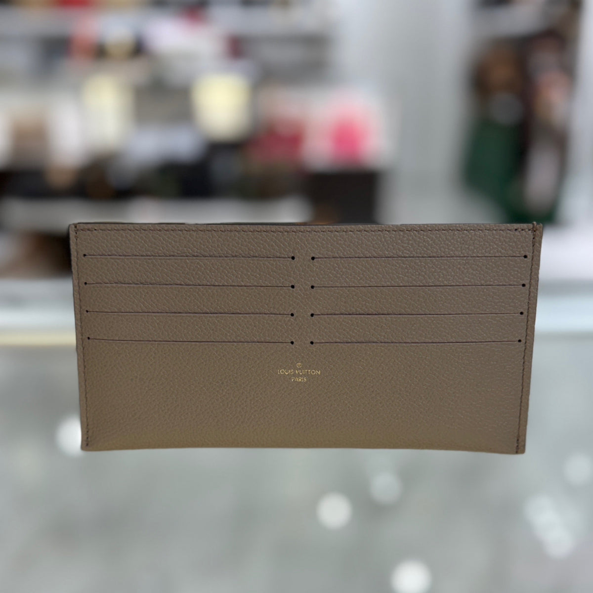 Louis Vuitton Card Holder Insert - Tourterelle Leather