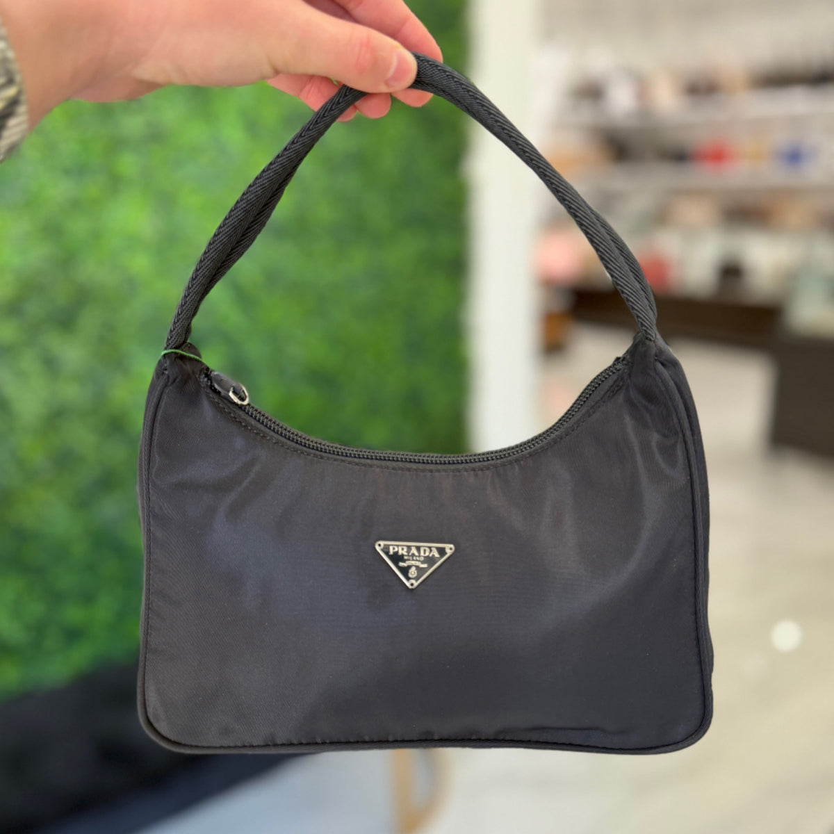 Prada Tessuto Sport Handbag - Black Nylon