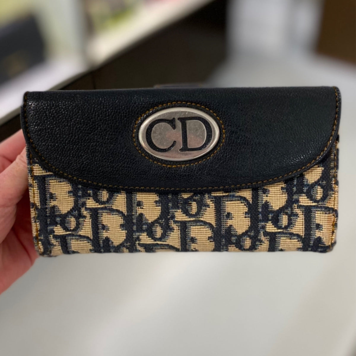 Christian Dior Trotter Long Wallet