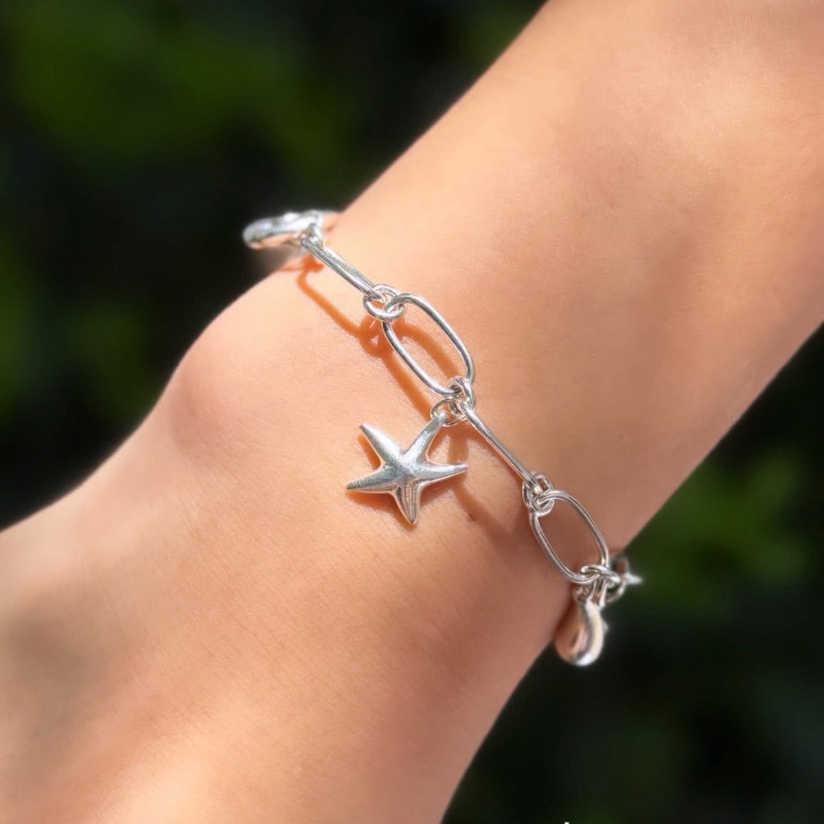 Tiffany & Co. Elsa Peretti Five-Charm Bracelet - Sterling Silver