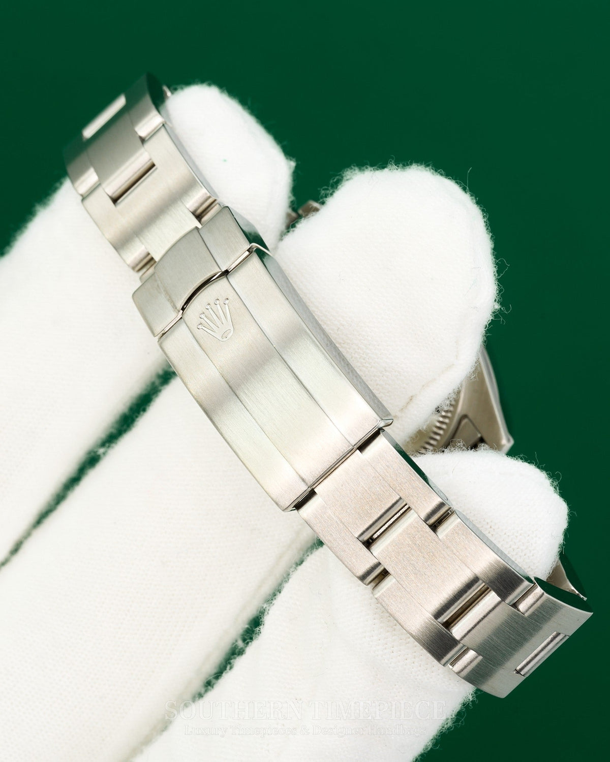 26mm Rolex Oyster Perpetual with Silver Arabic Stick Dial in Stainless Steel on Oyster (Ref: 176200)(Year: 2011+)