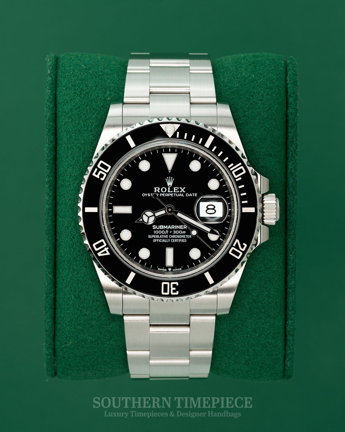Brand New 2026 41mm Rolex Submariner Date with Black Dial and Bezel in Stainless Steel (Ref: 126610LN)(Year: 2026 Unworn)(Box & Papers)