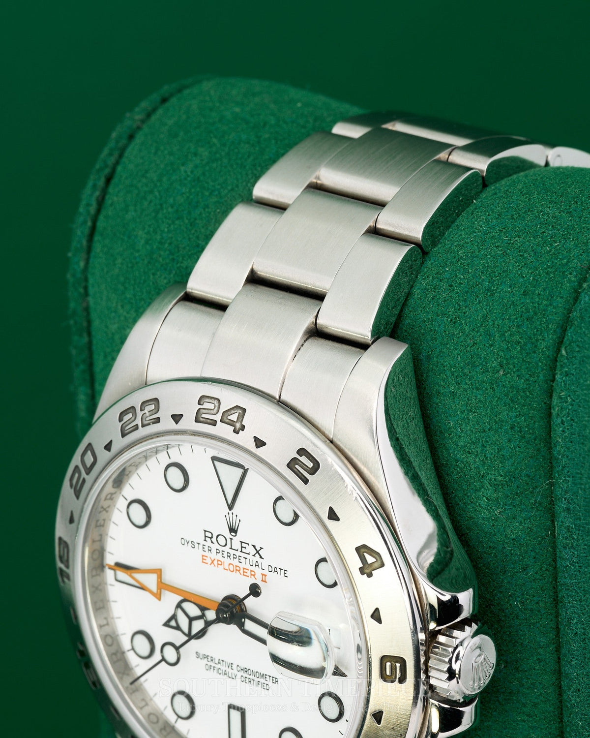 42mm Rolex Explorer II "Polar" in Stainless Steel with White Dial (Ref: 216570)(Year: 2015)(Box & Papers)
