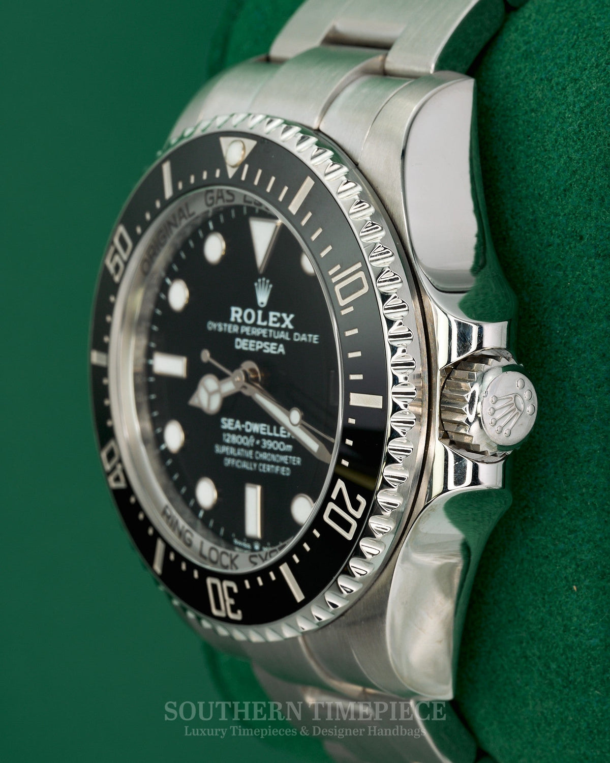 44mm Rolex Deepsea Sea-Dweller in Stainless Steel with Black Dial and Bezel (Ref: 126660)(Year: 2020)(Box & Papers)