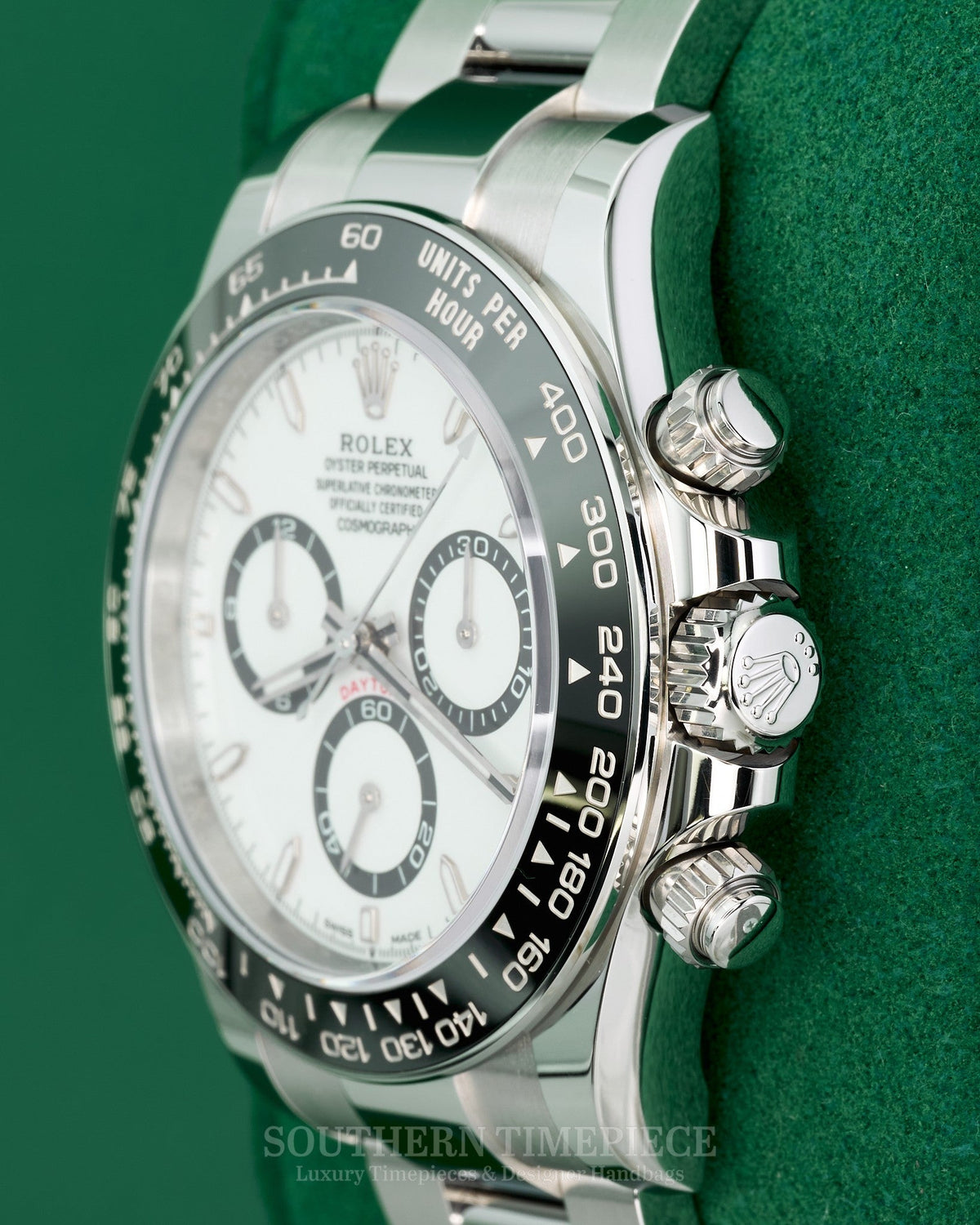 Brand New 2026 40mm Rolex Daytona "Panda" in Stainless Steel with White Dial and Black Ceramic Bezel (Ref: 126500LN)(Year: 2026 New)(Box & Papers)