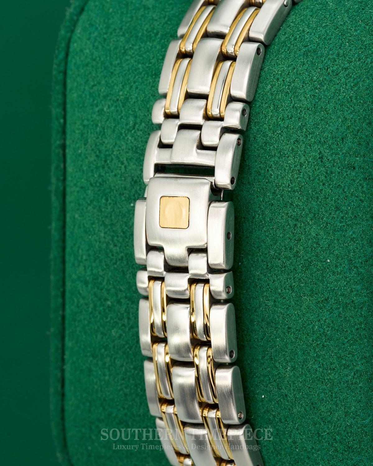 29mm Ladies Omega Seamaster 300 in 18kt Yellow Gold and Stainless with White Dial (Ref: 2382)(Year: 2011)(Box & Papers)
