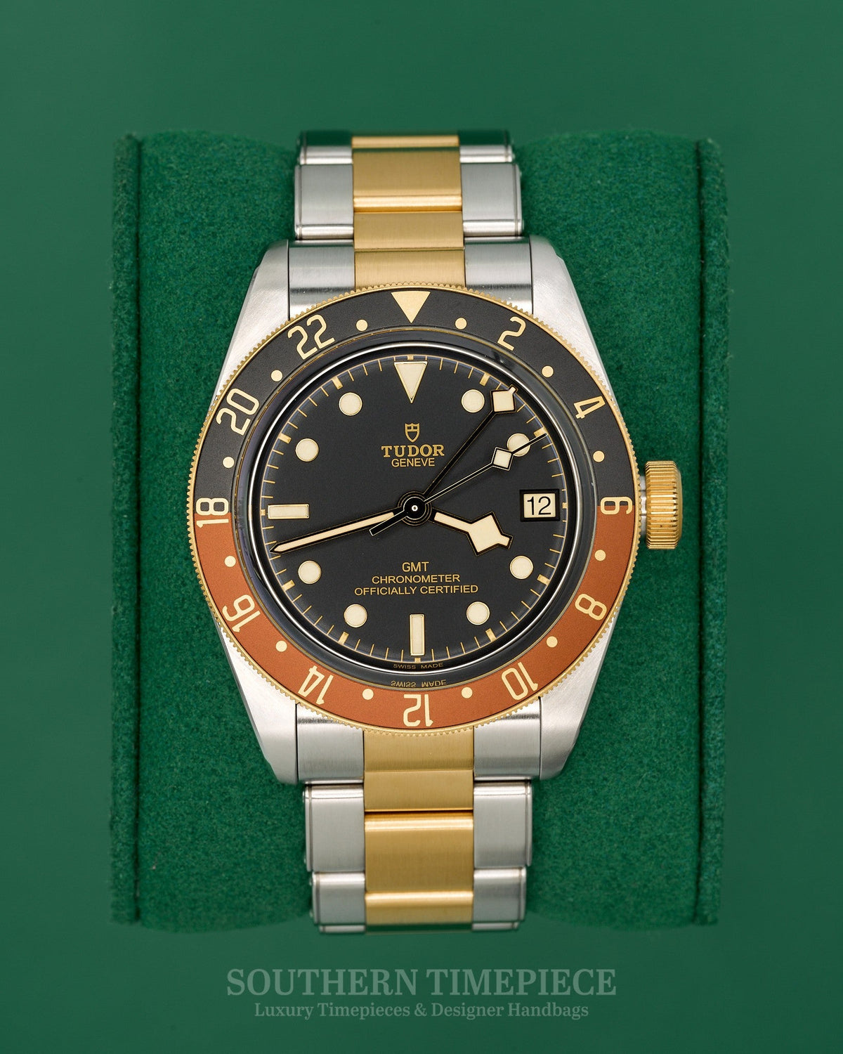 41mm Tudor Black Bay GMT "Rootbeer" in Stainless and Gold (Ref: 79833MN)(Year: 2023)(Box & Papers) (G926586)