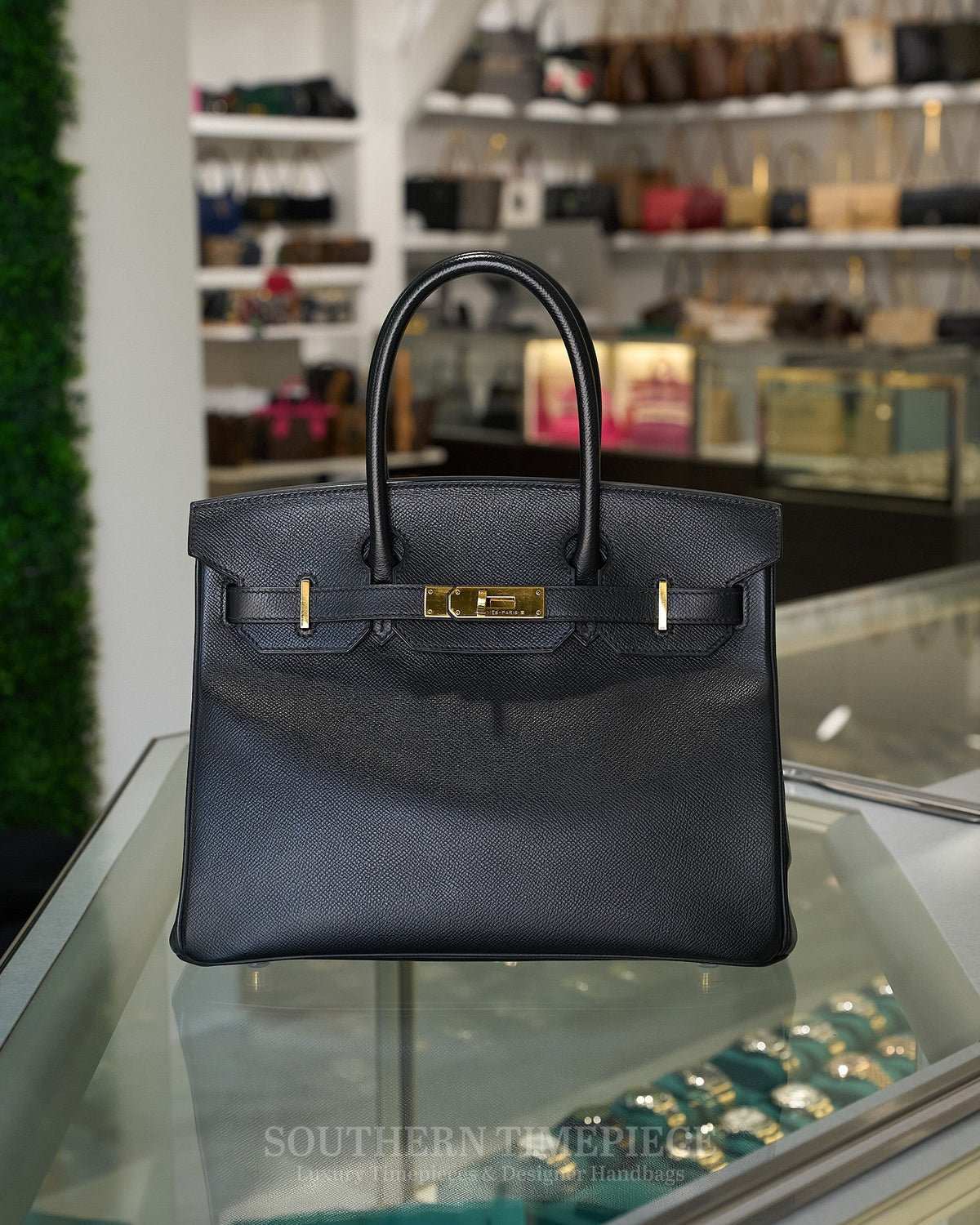 Hermès Birkin 30 - Noir Epsom Leather & Gold Hardware (2017)
