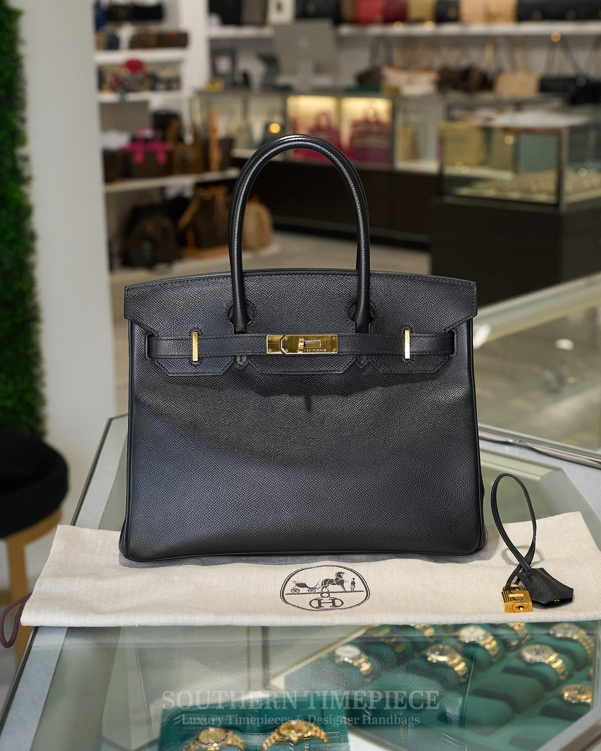 Hermès Birkin 30 - Noir Epsom Leather & Gold Hardware (2017)