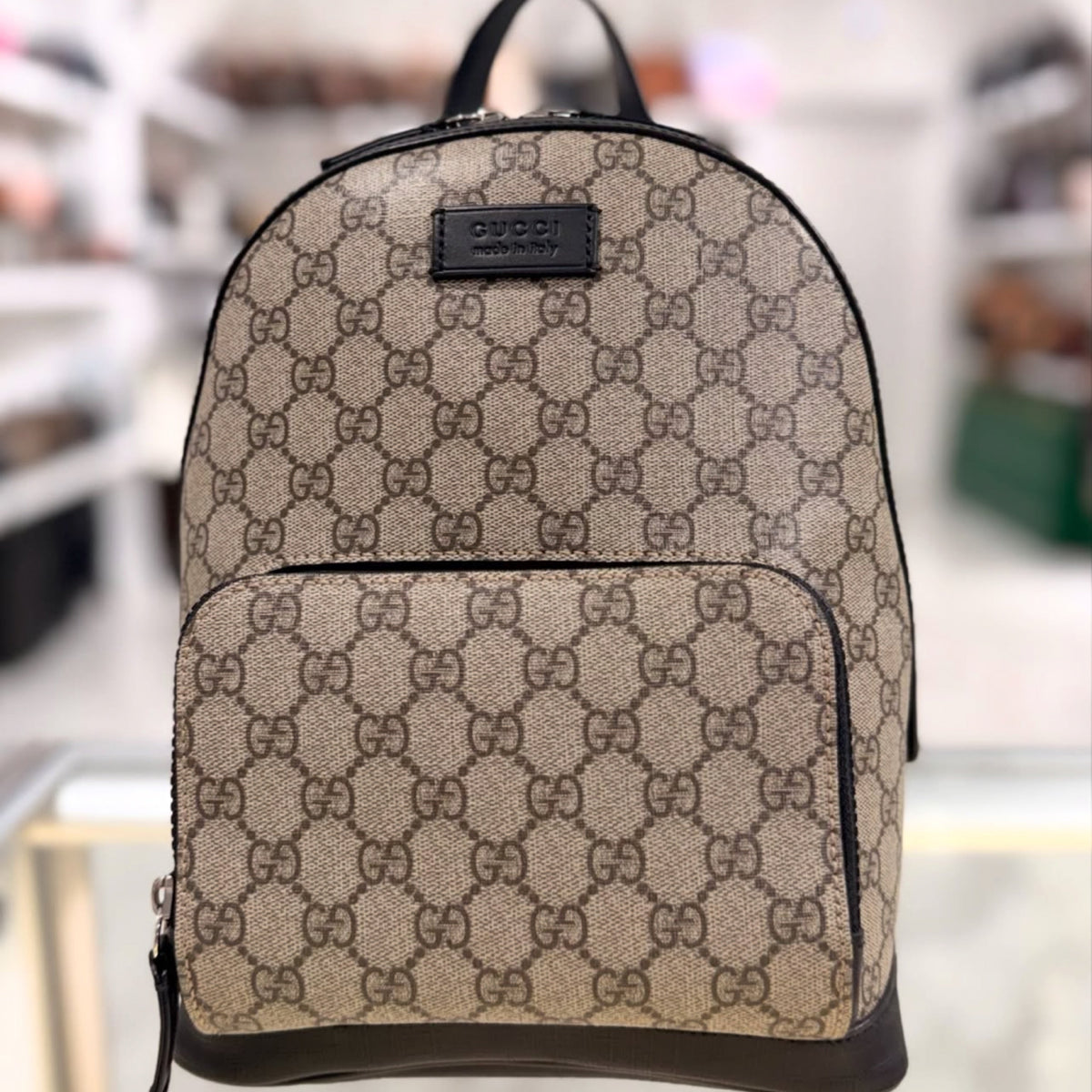 Gucci Small Eden Backpack - GG Supreme Canvas