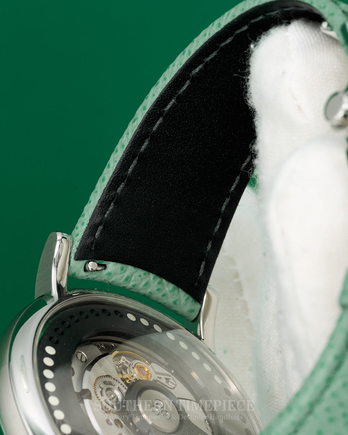 42mm MB&F M.A.D. 2 Green in Stainless Steel on Green Calfskin Leather (Ref: MAD 2)(Year: 2025)(Box & Papers)