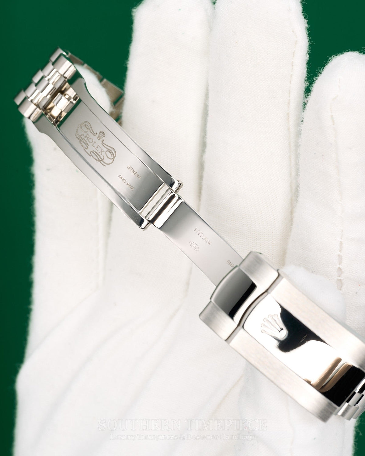 41mm Rolex Datejust with Rhodium Stick Dial in 18kt White Gold & Oystersteel on Jubilee (Ref: 126334)(Year: 2019)(Box & Papers)