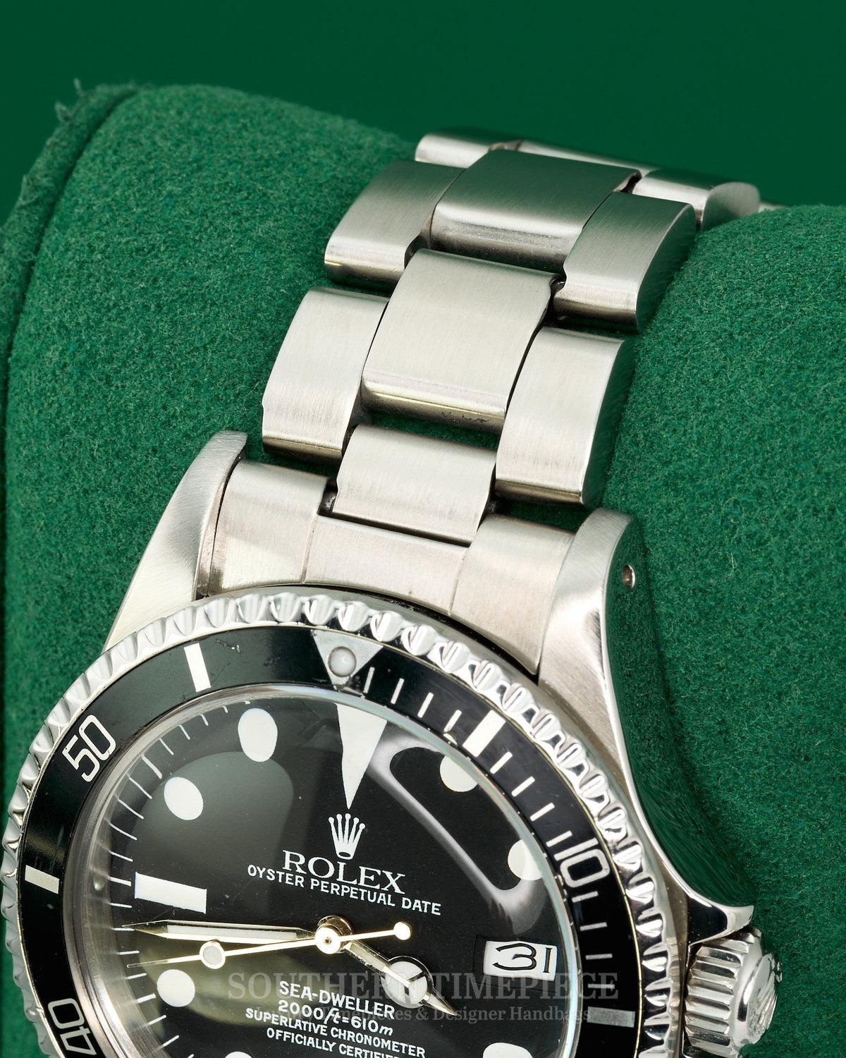 40mm Vintage Rolex Sea-Dweller "Great White" in Stainless Steel on Oyster (Ref: 1665)(Year: 1976)(Watch Only)