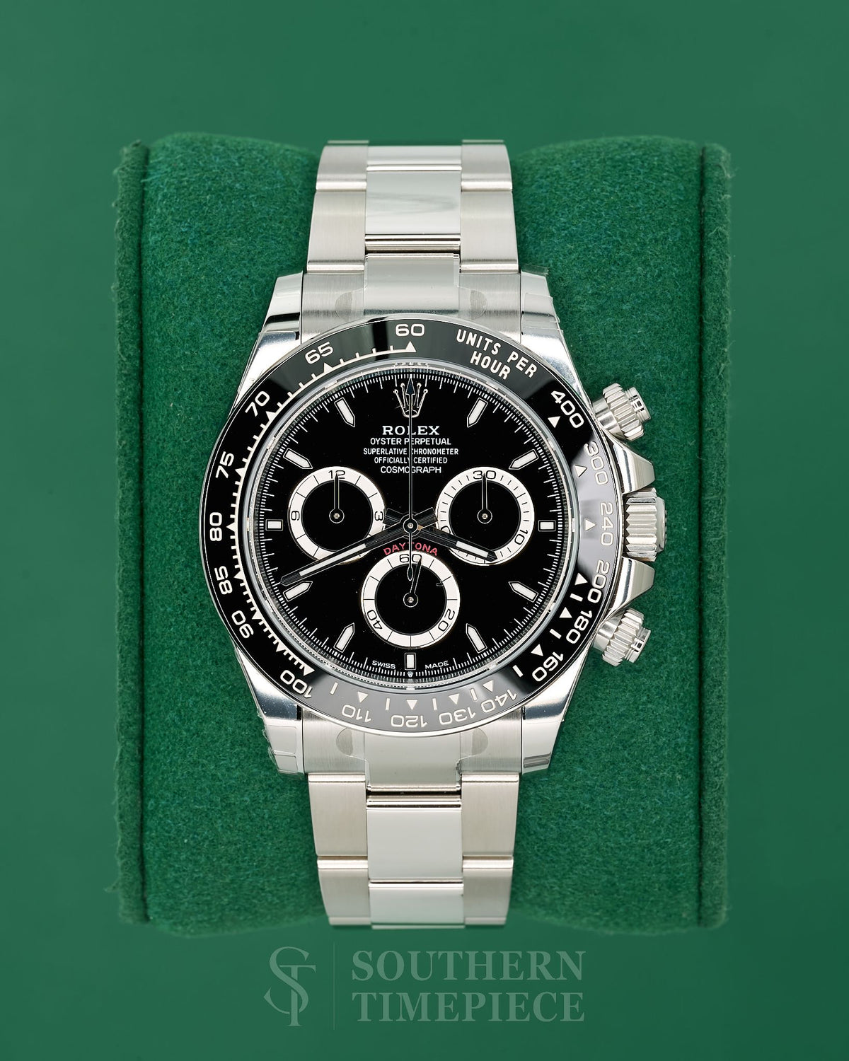 Brand New 2026 40mm Rolex Daytona "Darth Vader" in Stainless Steel with Black Dial and Black Ceramic Bezel (Ref: 126500LN)(Year: 2026)(Box & Papers)