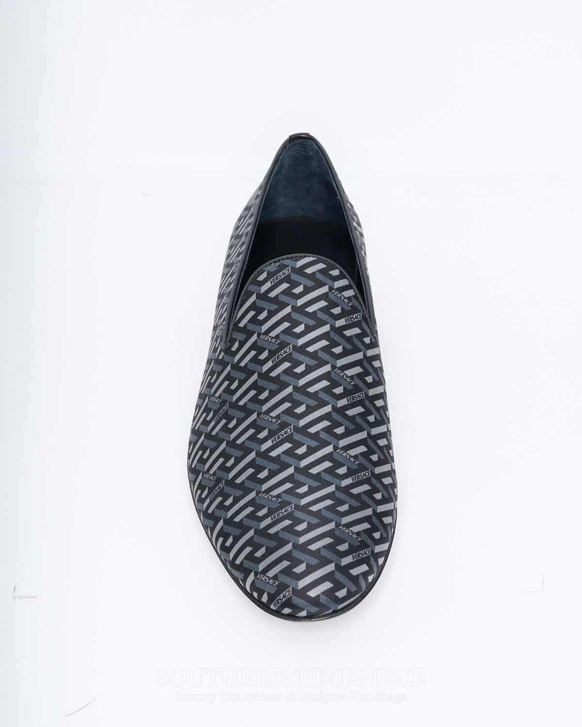 Versace La Greca Men's Loafers - Silk Jacquard (Size 46/US 13)