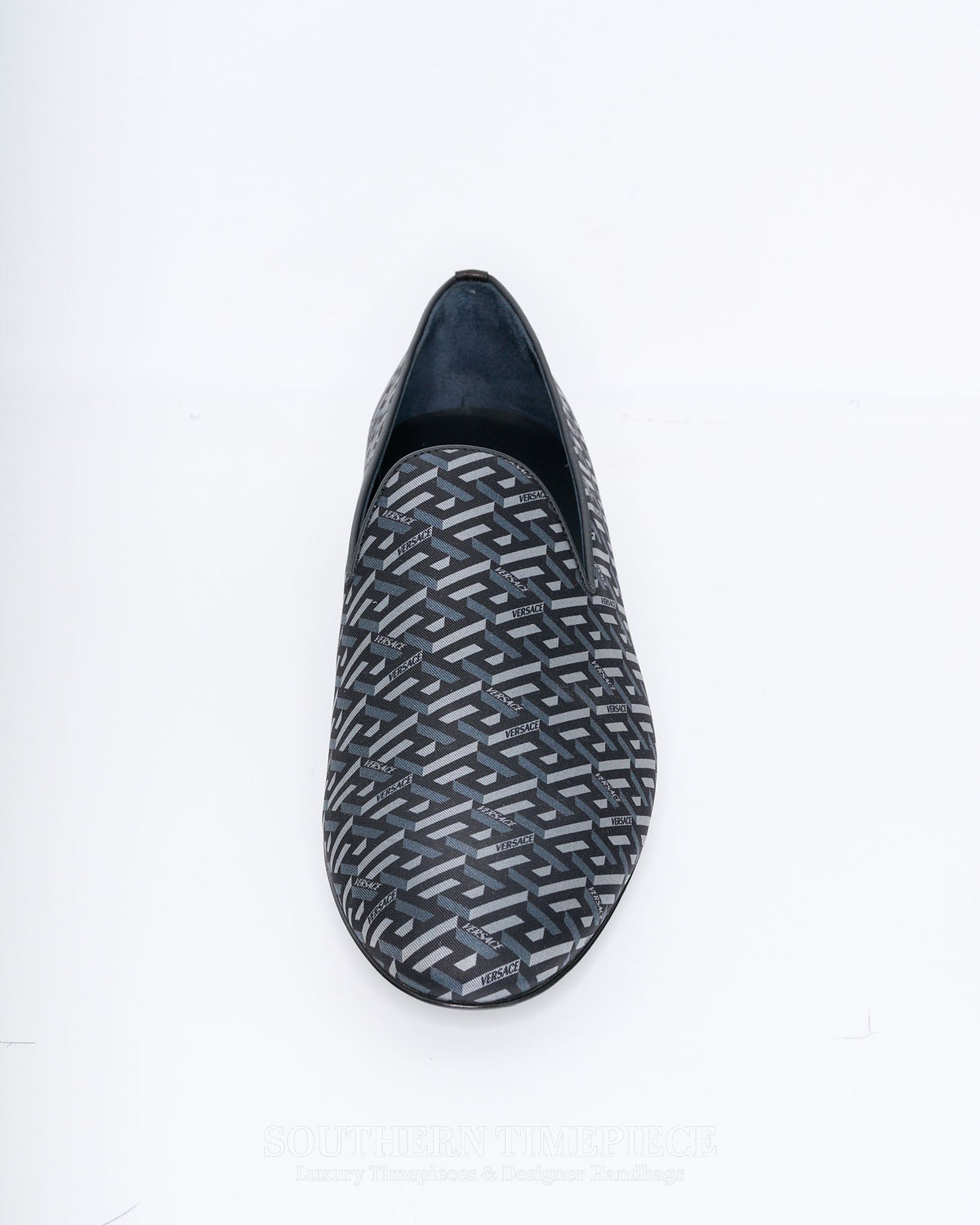 Versace La Greca Men's Loafers - Silk Jacquard (Size 46/US 13)