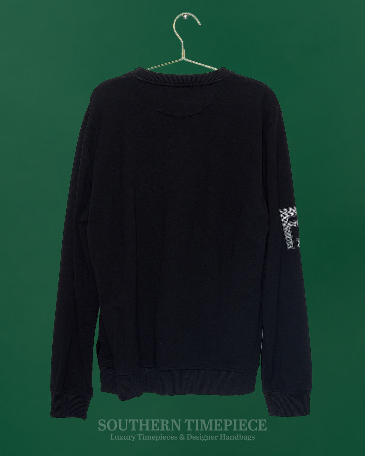 Fendi Logo Sweatshirt - Black (Size XXL)