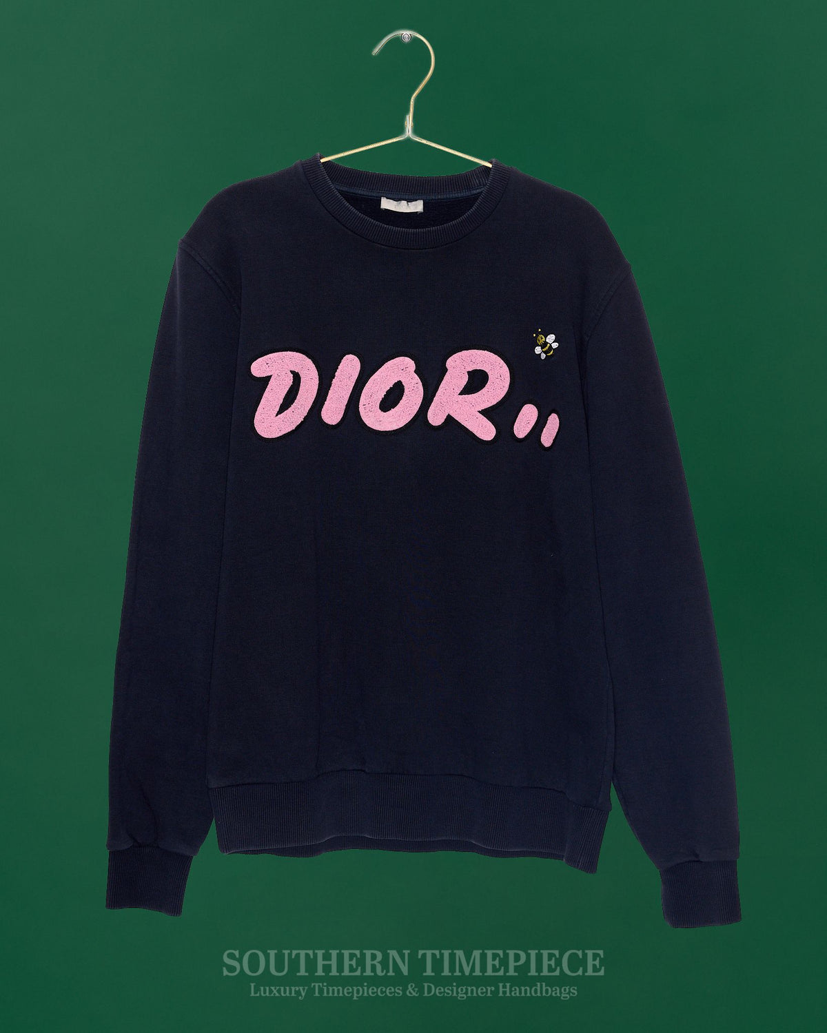 Dior x KAWS 2019 Bee Accent Sweatshirt - 100% Cotton (Size Large)