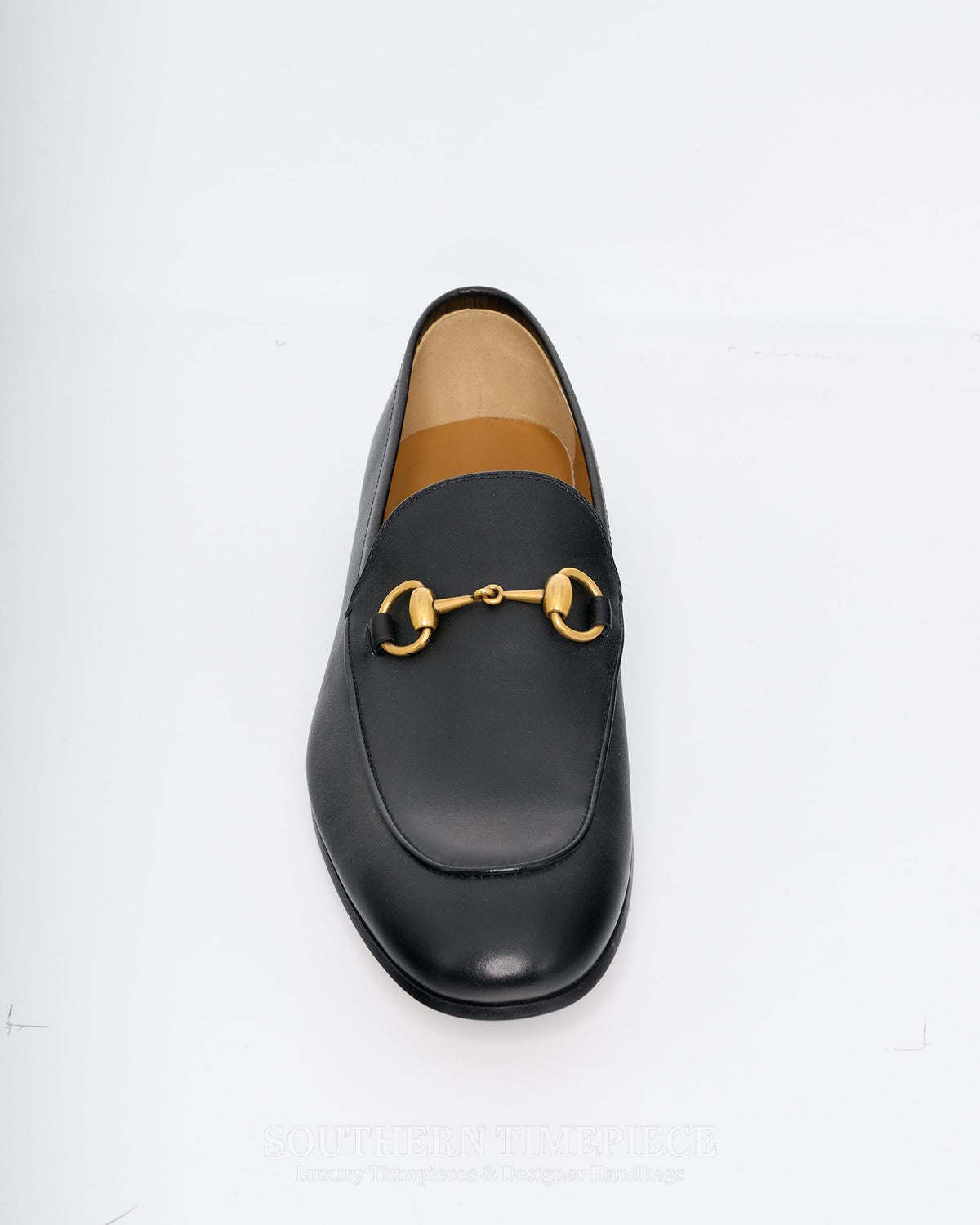 Gucci Men's Jordaan Loafer - Black Leather (Size 7.5)