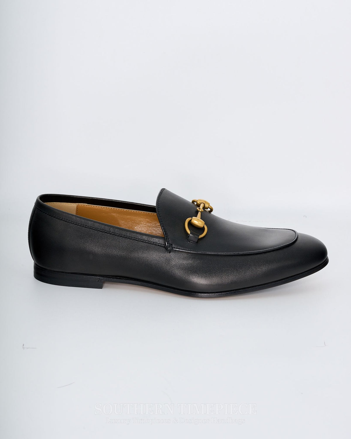 Gucci Men's Jordaan Loafer - Black Leather (Size 7.5)