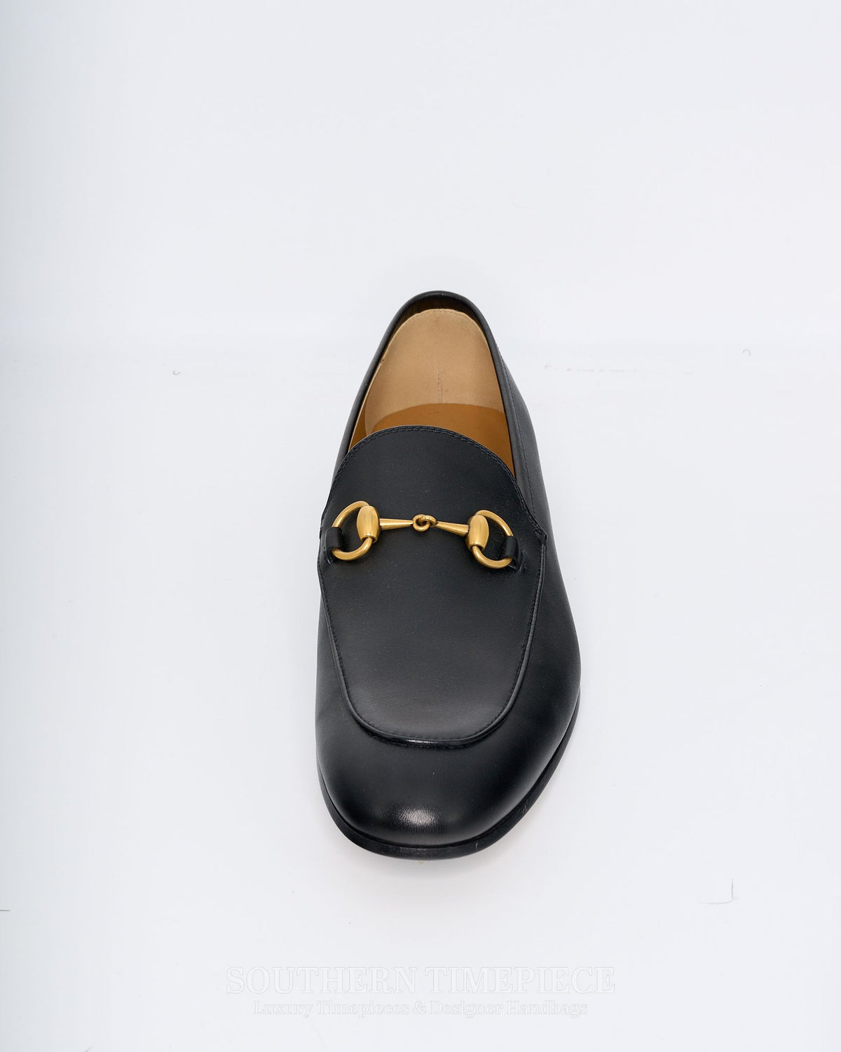 Gucci Men's Jordaan Loafer - Black Leather (Size 7.5)
