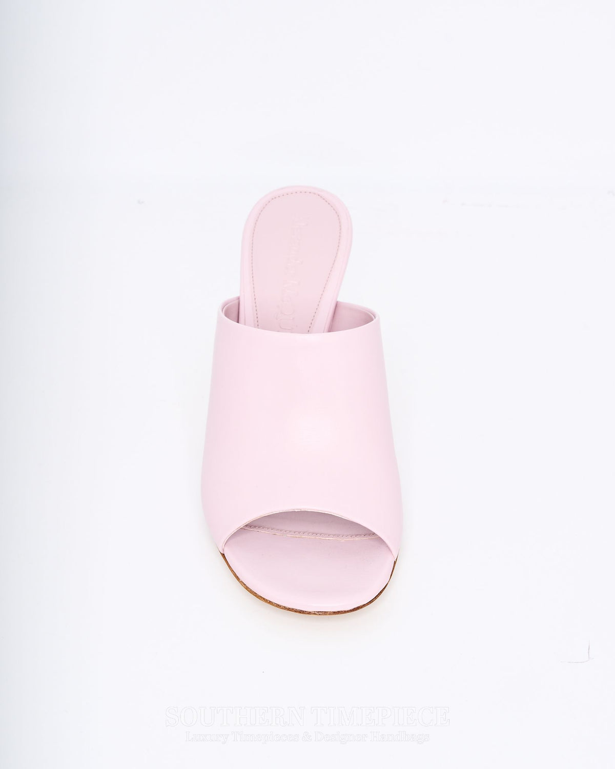Alexander McQueen Mules - Lilac Leather (Size 36 1/2)