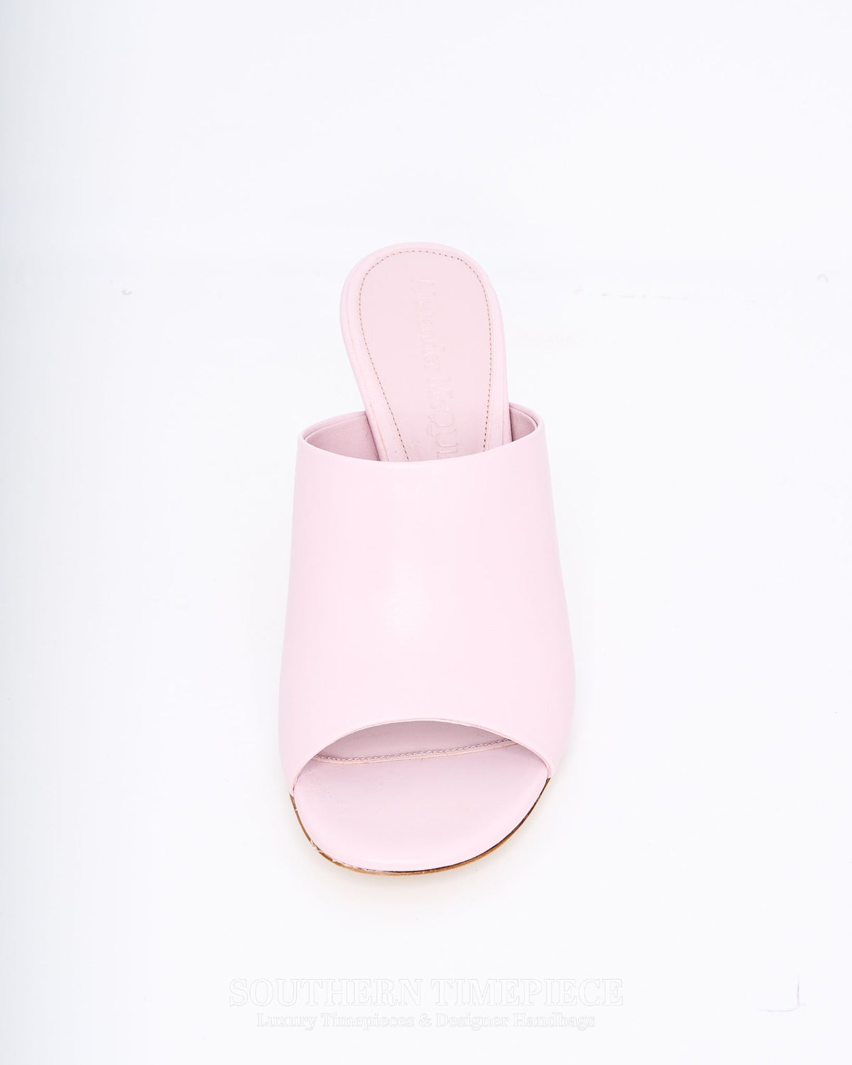 Alexander McQueen Mules - Lilac Leather (Size 36 1/2)