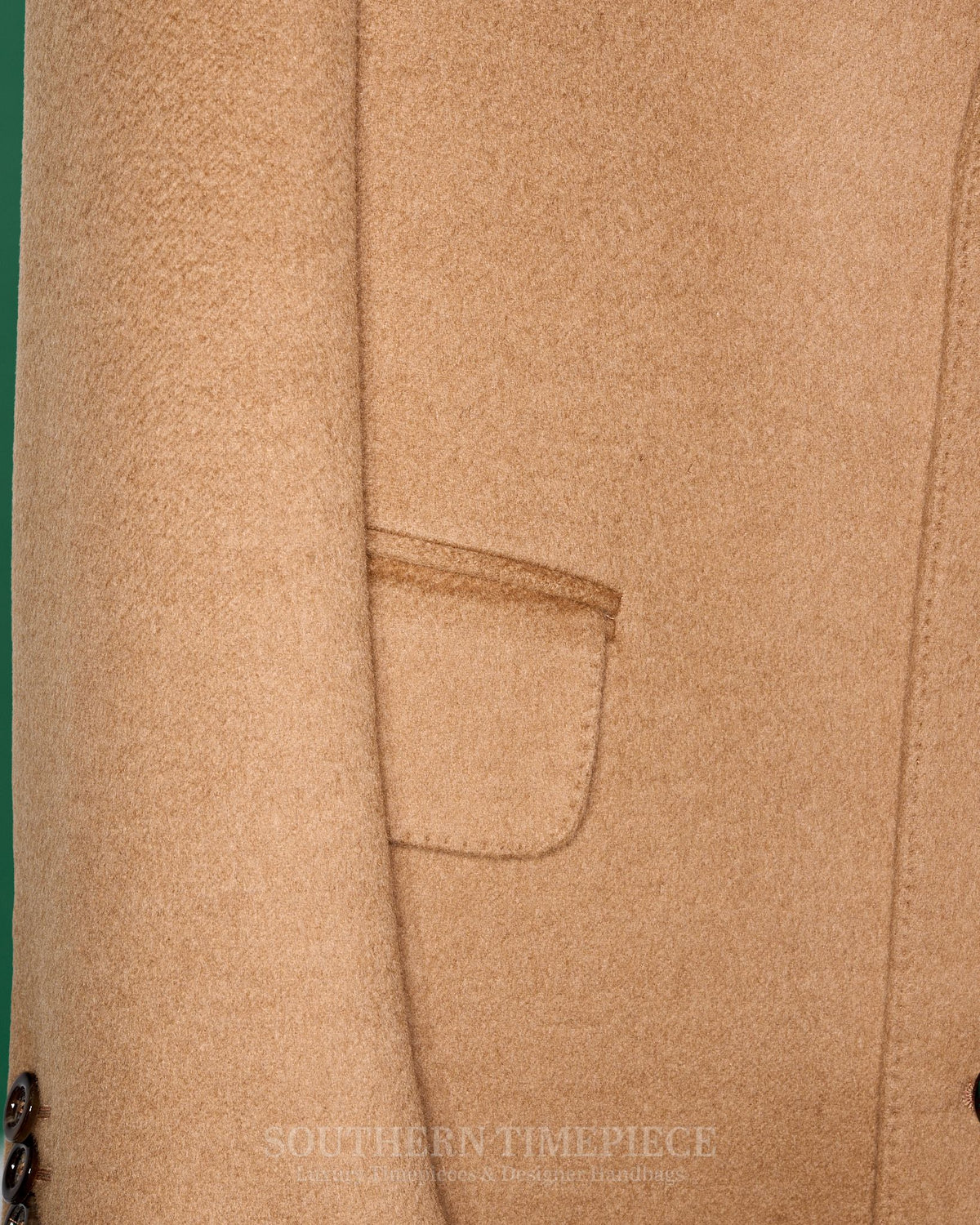 Gucci Aria Single Breasted Coat - Camel Wool & Hair (Size 48/Medium)
