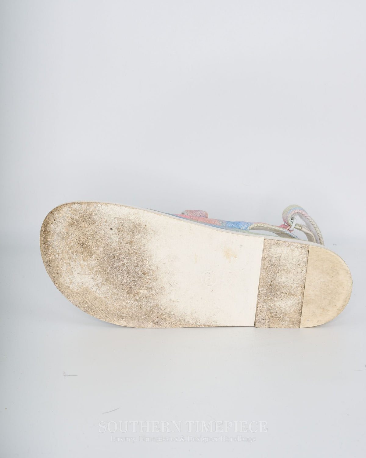 Chanel Rainbow Quilted Dad Sandals (Size 41 / US 10.5)