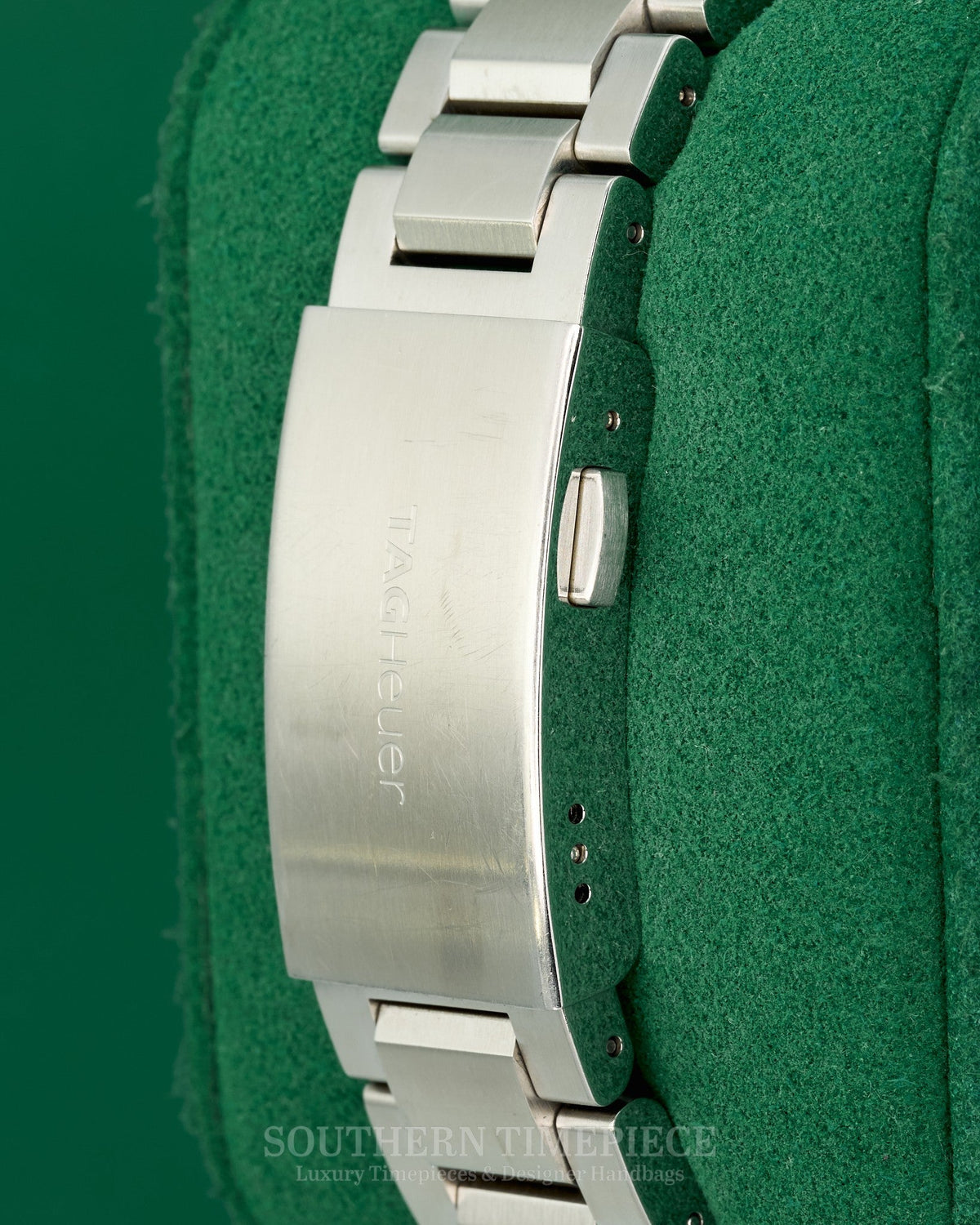43mm Tag Heuer Aquaracer Chronograph with Silver Dial in Stainless Steel (Ref: CAY1111-0)(Year: 2014-19)