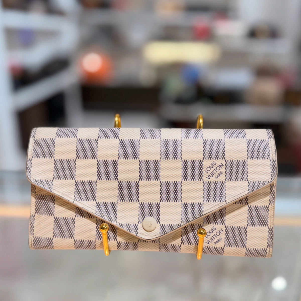 Louis Vuitton Josephine Wallet - Damier Azur Canvas