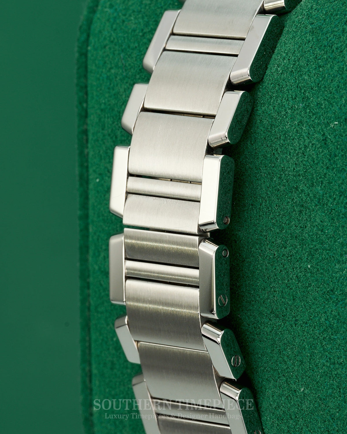 36mm Cartier Tank Francaise Large in Stainless Steel (Ref: W51002Q3)(2000's-2010's)