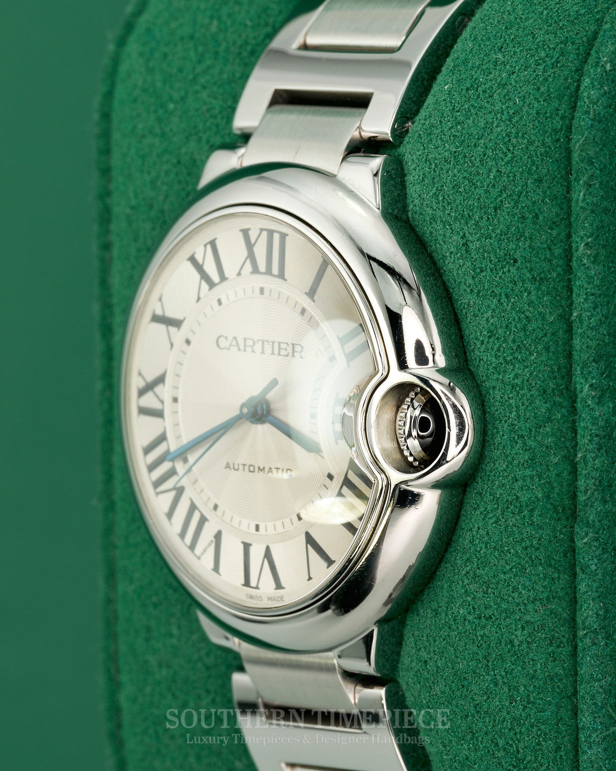 36mm Cartier Ballon Bleu Large in Stainless Steel (Ref: W6920046)(Year: 2000's-2010's)