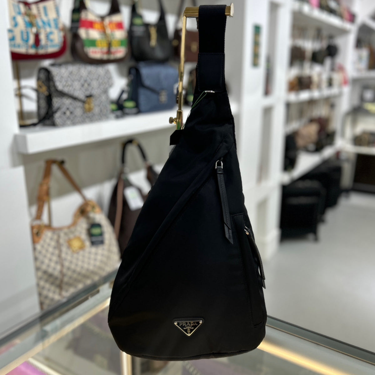 Prada Re-Nylon Backpack - Black Nylon - New
