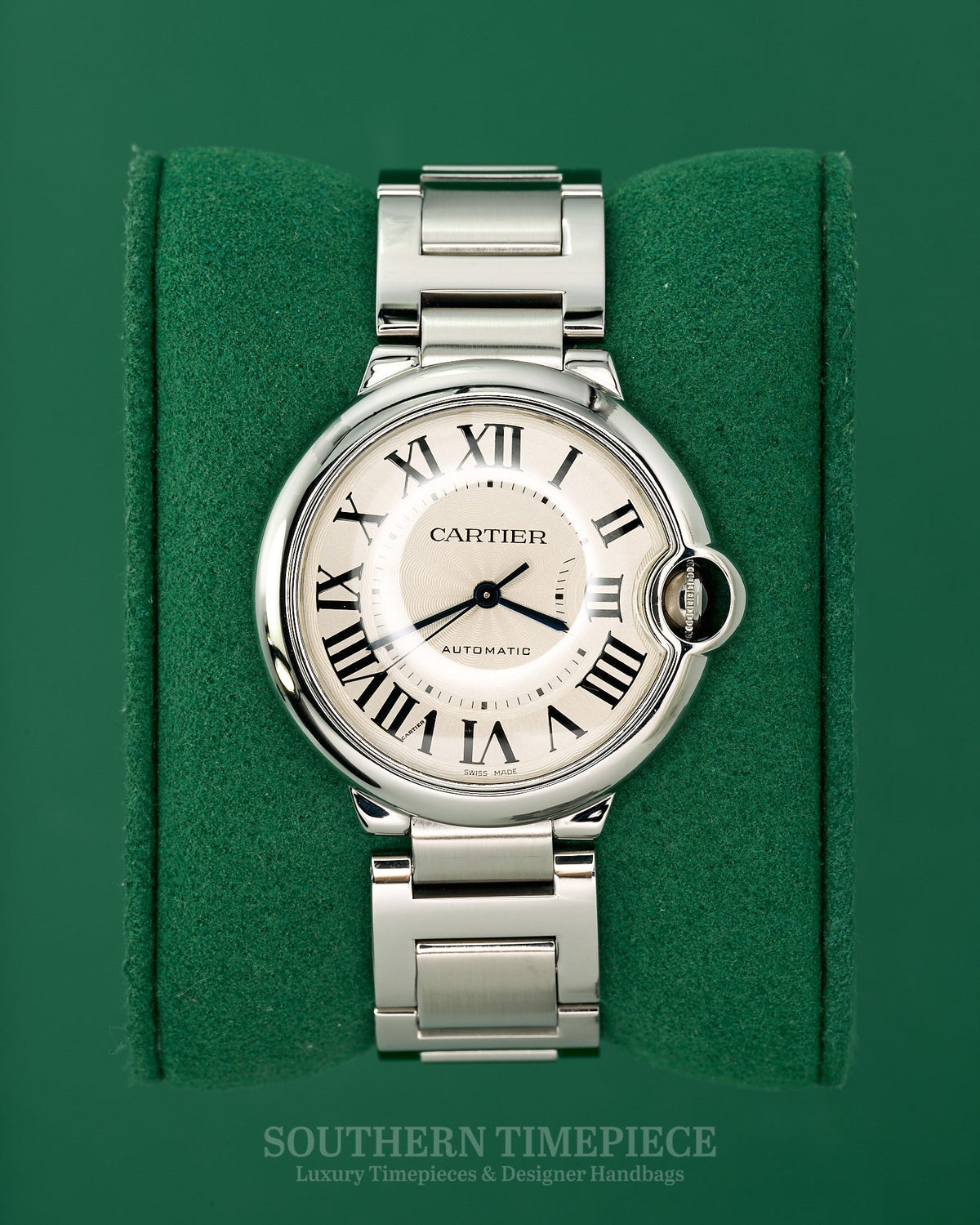 36mm Cartier Ballon Bleu Large in Stainless Steel (Ref: W6920046)(Year: 2000's-2010's)