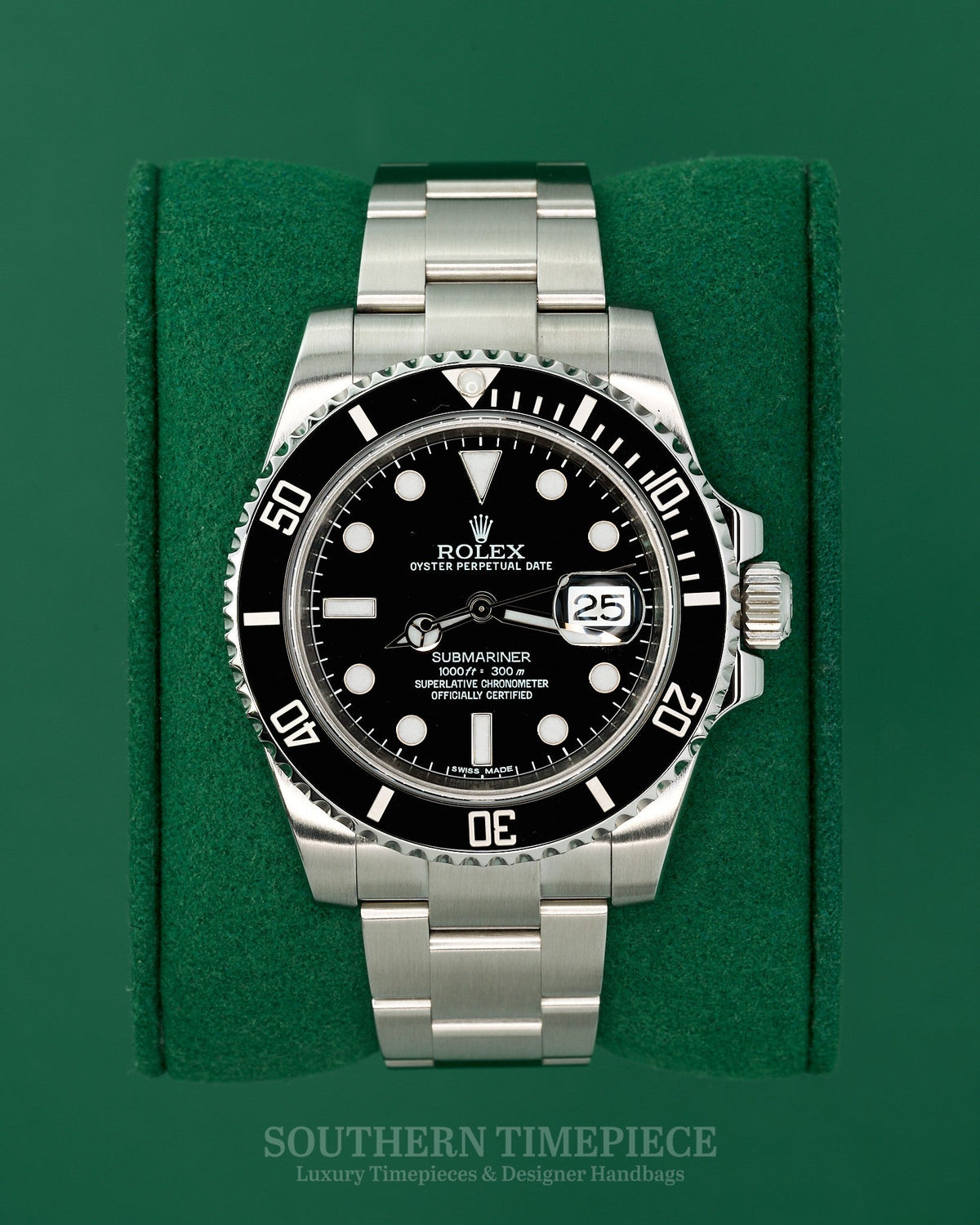 40mm Rolex Submariner Date in Stainless Steel on Oyster (Ref: 116610LN)(Year: 2015)(Box & Papers)