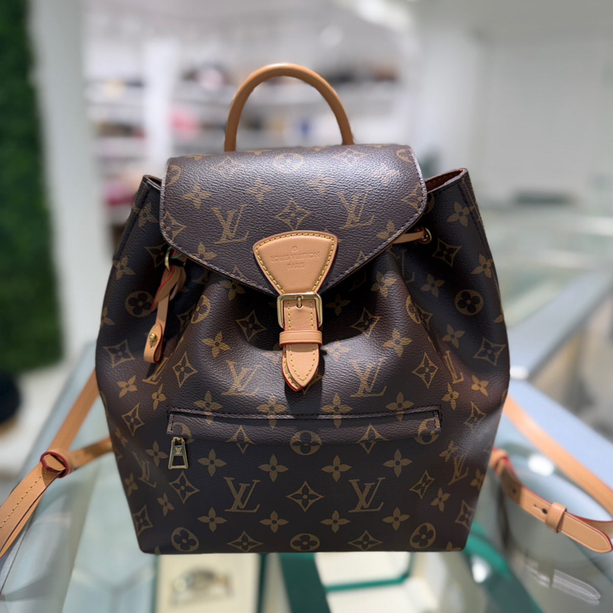 Louis Vuitton NM Montsouris PM Backpack - Monogram Canvas