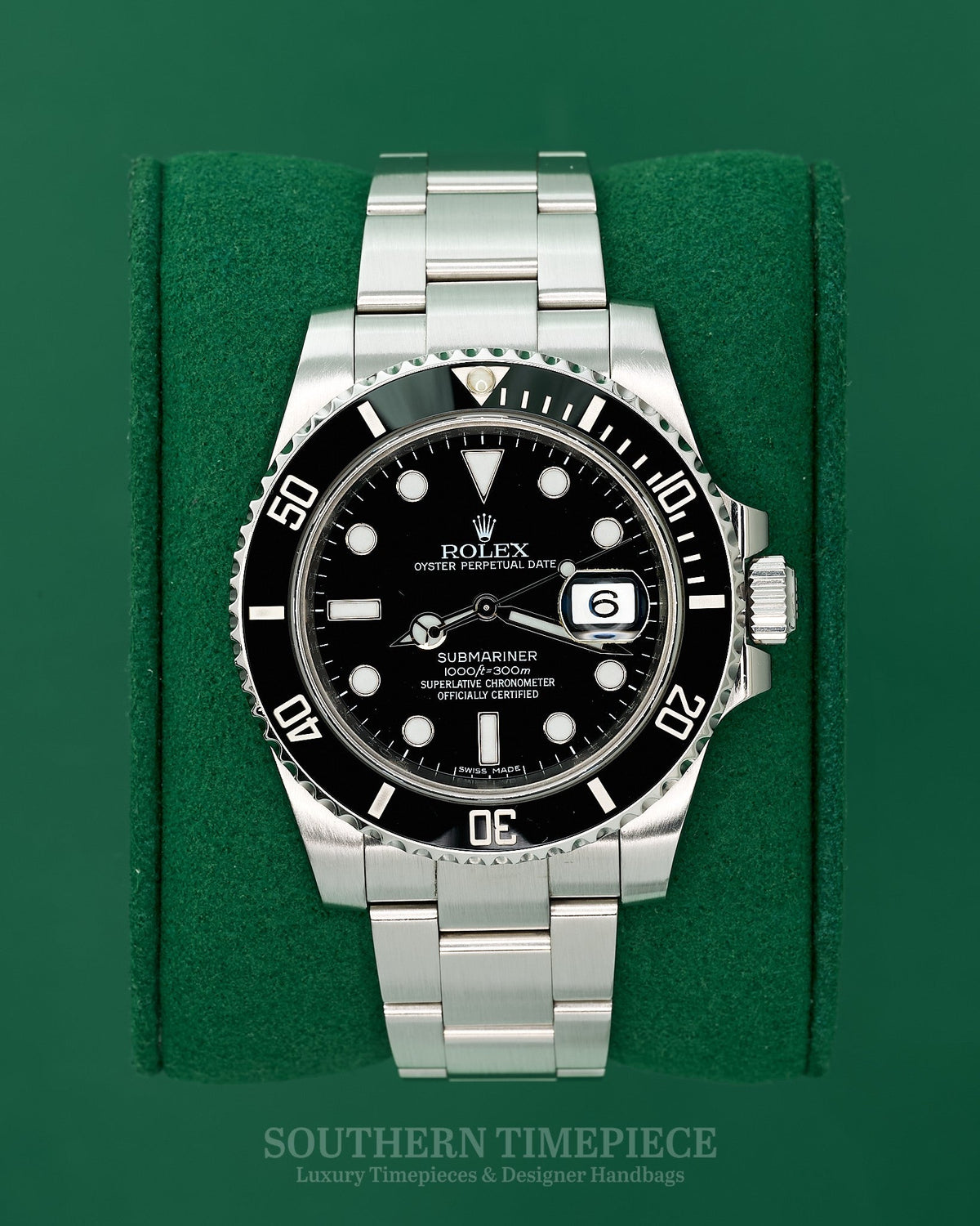 40mm Rolex Submariner Date in Stainless Steel on Oyster (Ref: 116610LN)(Year: 2014)(Box & Papers)