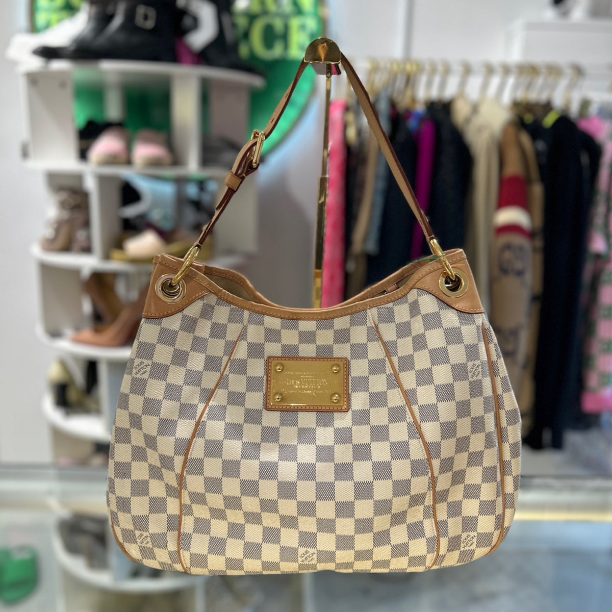 Louis Vuitton Galleria PM - Damier Azur Canvas