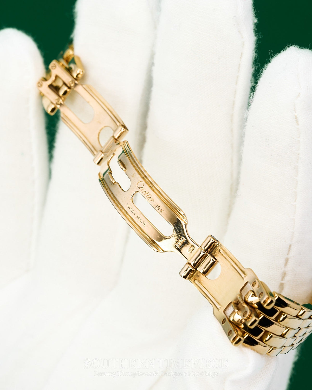 24mm Cartier Panthere Vendome Watch in Solid 18kt Yellow Gold with Factory Diamonds (Ref: NA)(Year: NA)